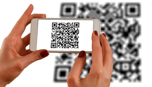 Imagem de um QR Code